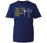 Old Grey Music Lover T-Shirt, Funny Whistle Test Radio Show Fan Shirt, Gift Unisex Tee Top (Navy, 4XL Years)
