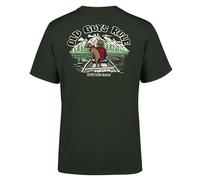 OLD GUYS RULE Dogs Best Friend III T-Shirt (Forest Green) (UK, Alpha, L, Regular, Regular, Standard, Forest Green)