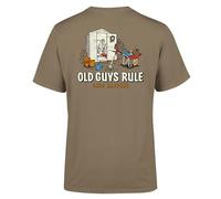 OLD GUYS RULE Shed Happens III T-Shirt (Prairie Dust) (UK, Alpha, L, Regular, Regular, Standard, Prairie Dust)
