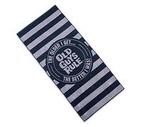 OLD GUYS RULE Stacked Logo Stamp Beach Towel (Navy) One Size