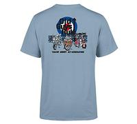 OLD GUYS RULE Talkin' About My Generation II T-Shirt, Stone Blue, 100% Cotton, Crew Neck, Short Sleeve, Regular Fit