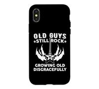 Old Guys Still Rock - Growing Old Disgracefully Case for iPhone X/XS