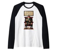 Old Highlander Savouring A Dram Raglan Baseball Tee