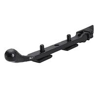 Old Hill Ironworks 203mm Antique Bulb End Casement Stay - Black