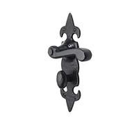 Old Hill Ironworks 210mm x 57mm Antique Fulbrook Suite Lever Bathroom Handles, Black