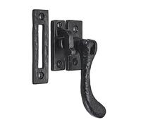 Old Hill Ironworks 58mm x 24mm Antique Bulb End Reversible Casement Fastener - Black