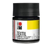 Old Holland Marabu Textil Fabric Paint 50ml - 073 Black