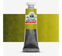 Old Holland : Watercolour Paint : 18ml : Old Holland : Golden Green Deep
