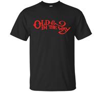 Old & in The Way Jerry Garcia Unisex T-Shirt Graphic Top Printed Tee Mens Black Shirt XXL