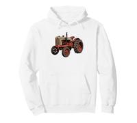 Old Iron Tractor Heartbeat Pulse Vintage Machine Lover Pullover Hoodie