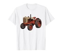 Old Iron Tractor Heartbeat Pulse Vintage Machine Lover T-Shirt