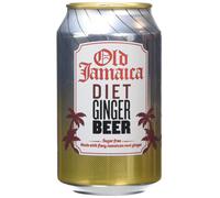 Old Jamaica Light Ginger Beer Can 300 ml (Pack of 24) (Packaging may vary)