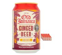 Old Jamaica Sparkling Ginger Beer Soda Drink Multipack, 24 x 330 ml