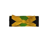 Old Jamaican Flag All-over printed baby bow headband matches any outfit for babies, toddlers and kids