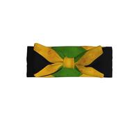 Old Jamaican Flag Bow Headband Soft And Comfortable Suitable For Daily Wear Party And Photo Taking