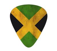 Old Jamaican Flag Fashion Colour Guitar Picks 12 Packï¼Œ For Acoustic Guitar Electric Guitar Ukulele