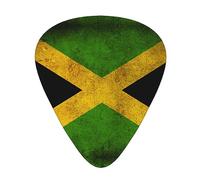 Old Jamaican Flag Guitar Paddle 12 Pack Guitar Pickup Suitable For Playing Acoustic Guitars, Electric Guitars, Etc.