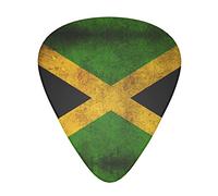 Old Jamaican Flag Guitar Plectrums 12-Piece Set For Acoustic Guitar, Electric Guitar, Double Bass, Ukulele
