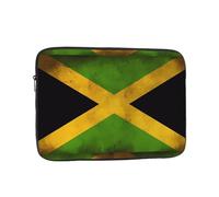 Old Jamaican Flag Laptop Sleeve Case 17 Inch Suitable for Notebook Computer Tablet Traveling Carrying Simple Case