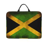 Old Jamaican Flag Printed Laptop Sleeve 16.5 * 12.2", Business and Casual Dual use, Suitable for Some laptops