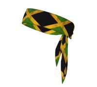 Old Jamaican Flag Unisex Sports Strap Reversible Bandana Scarf For Yoga Fitness Jogging