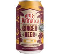 Old-Jamica Ginger Beer, 330ml Cans - Soft Drink Made with Authentic and Natural Root Ginger - Crisp, Refreshing & Classic Taste - Original Caribbean Flavour (Pack of 1)