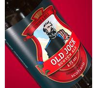 Old Jock Scotch Ale 8 x 500ml bottles| Rich & Malty, 6.7% | Scottish Real Ale | CAMRA Award-Winner| Scotland's Original Independent Craft Brewery,Since 1979