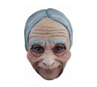 Old Lady Adult Latex Costume Mask
