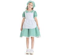 Old Lady Fancy Dress Black Kids Robin Hood Costume Golf Women Vicar School Girl Outfit Greek Girls Medieval Victorian Suffragette Princess for Evacuee Boys