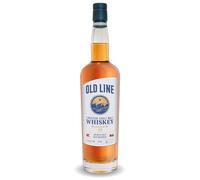Old Line Flagship 95 American Single Malt Whiskey - 70cl Bottle | 47.5% ABV | Bold & Smooth | Aged in New American Oak | Small Batch Whiskey from US Navy Veterans