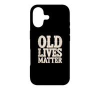 Old Lives Matter Funny Vintage Senior Birthday Humor Sayings Case for iPhone 17