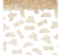 Old Lives Matter Happy Birthday Confetti, Glitter Champagne Gold Funny Birthday Table Scatters, OLD LIVES MATTER Sprinkling Decor for Men Women 30th 40th 50th 60th 70th 80th Bday Party (100 PCS)