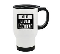 Old Lives Matter Thermal Travel Mug Flask Coffee Tea Mug 669