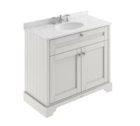Old London 1000mm Cabinet & Marble Top