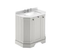 Old London 750 3-Door Angled Unit & Marble Top