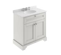 Old London 800mm Cabinet & Marble Top