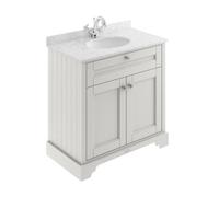 Old London 800mm Cabinet & Marble Top