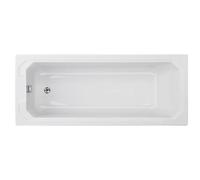nuie Art Deco Bath (1700x700), White