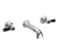 Hudson Reed Topaz Chrome Wall Mounted Basin Mixer