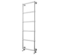 Old London Countess Wall Mounted Heated Towel Rail | Chrome | Steel | 1550mm x 600mm