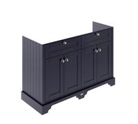 Old London Floor Standing 4 Door Basin Unit 1200mm-Twilight Blue