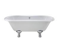 Old London Kingsbury Double Ended Freestanding Bath with Corbel Legs | White | Acrylic | 1700mm