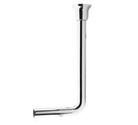 Old London Low Level Flush Pipe Pack | Chrome | Stainless Steel | 80mm x 460mm x 220mm