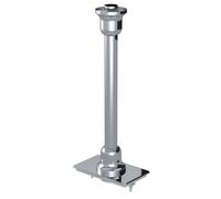 Old London Mid Level Flush Pipe Pack | Chrome | Brass | 192mm x 456mm x 113mm