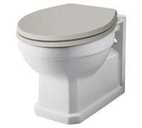 Old London Richmond Wall Hung Toilet Pan | White | Ceramic | 350mm x 365mm x 515mm