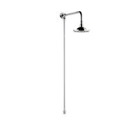 Old London Rigid Riser Shower Kit | Chrome | Brass | 150mm x 1085mm x 565mm