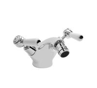 Hudson Reed White Topaz Twin Lever Bidet Tap BC306DL