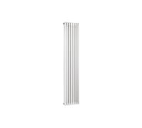 Hudson Reed Colosseum 3-Column Vertical Radiator 1800mm H x 376mm W - White