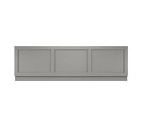 Old London Woodgrain Bath Front Panel | Storm Grey | MDF | 1800mm