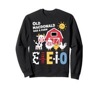 Old MacDonald Had a Farm E-I-E-I-O Boy Toddler Kids Birthday Sweatshirt